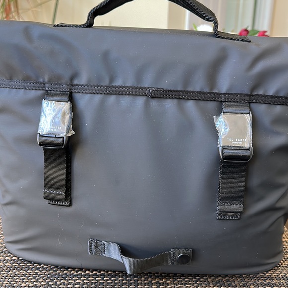 NEW!! Ted Baker Strole Rubberized Satchel - Picture 5 of 17